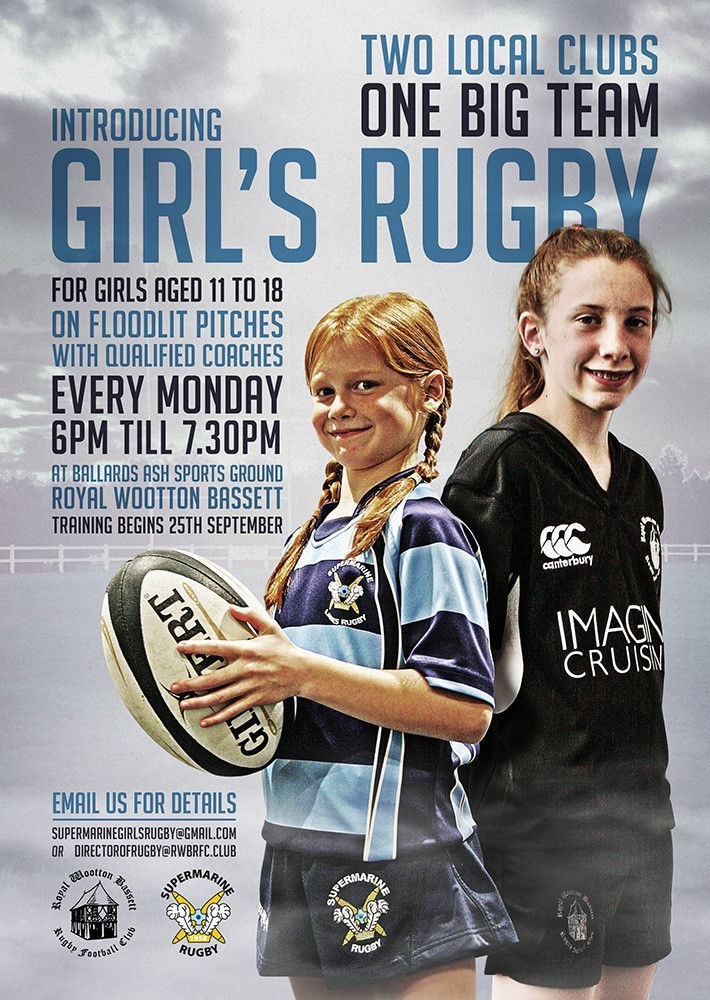 Girls Rugby Poster